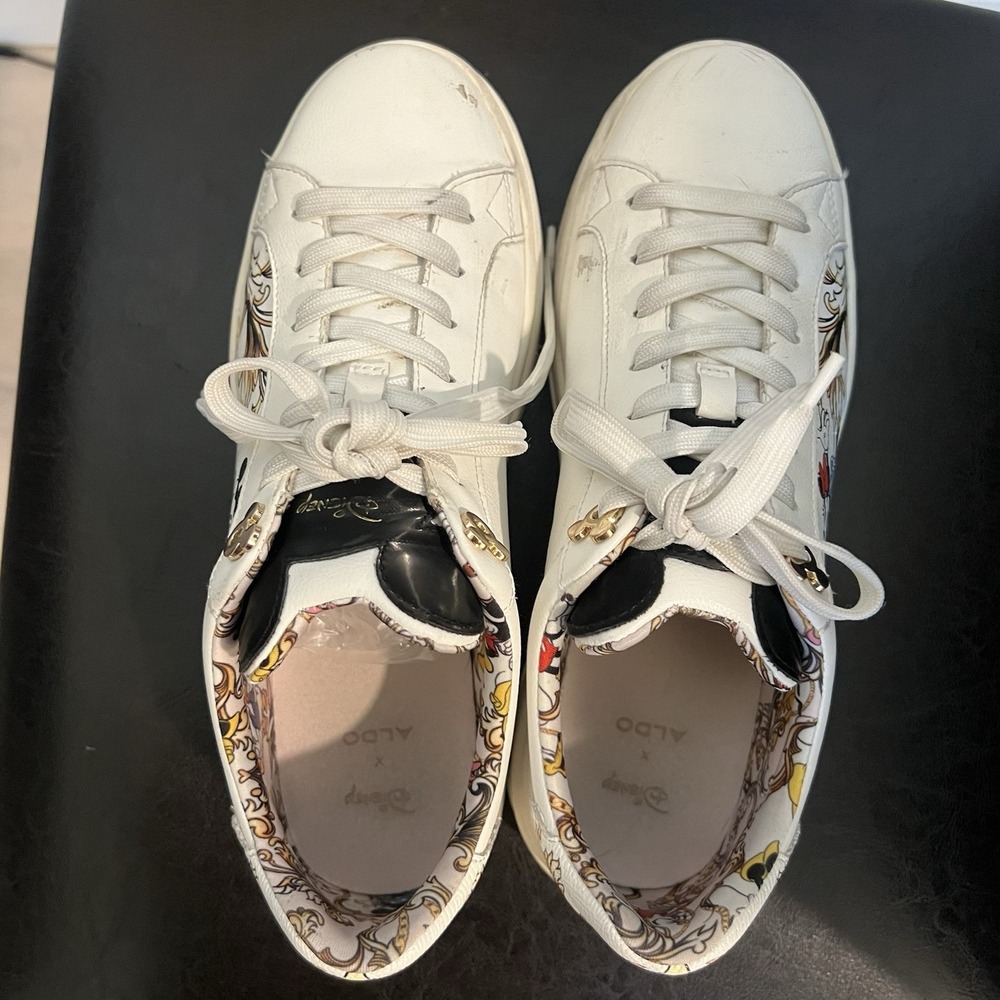 DISNEY X ALDO D100 LOW TOP SNEAKER MICKEY MINNIE WOMEN Size 8.5 Disney Adult - Picture 11 of 12